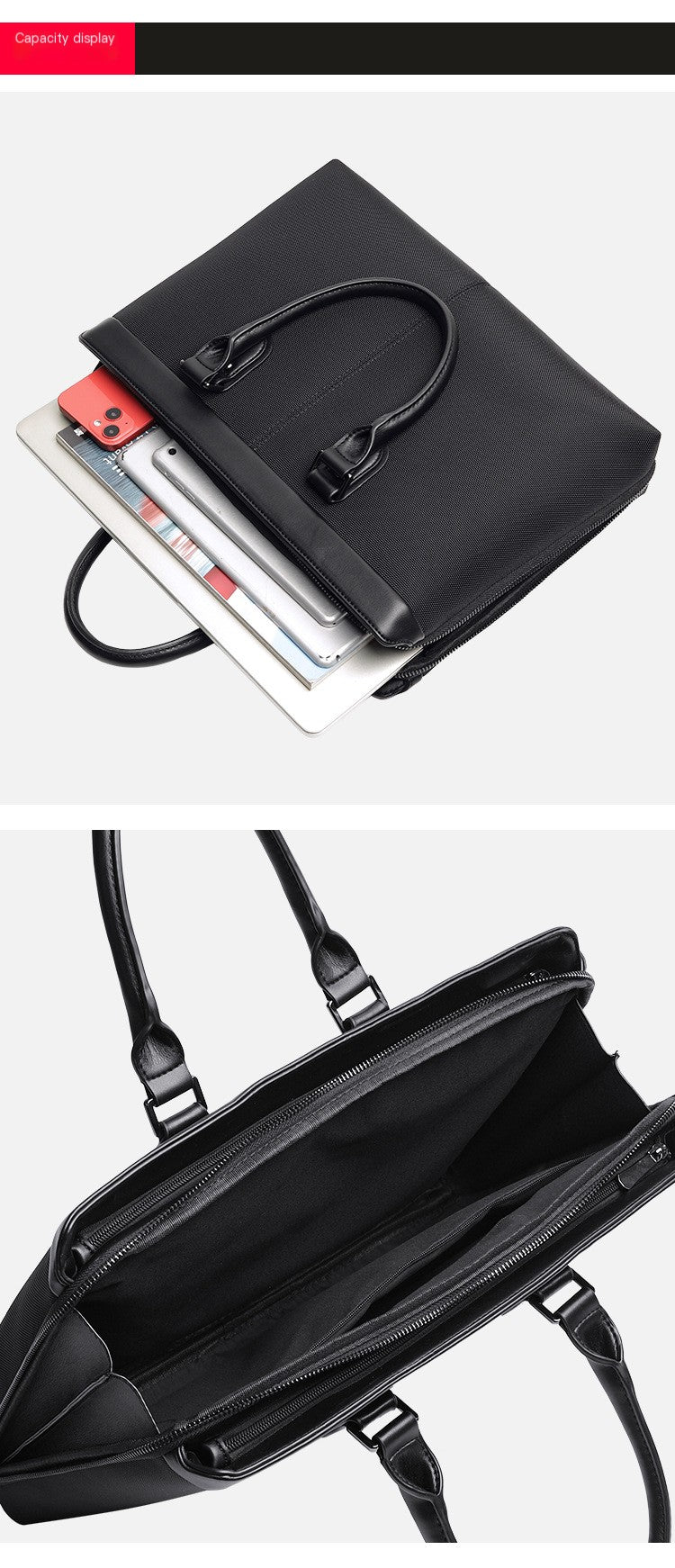 Oxford Cloth Executive Briefcase