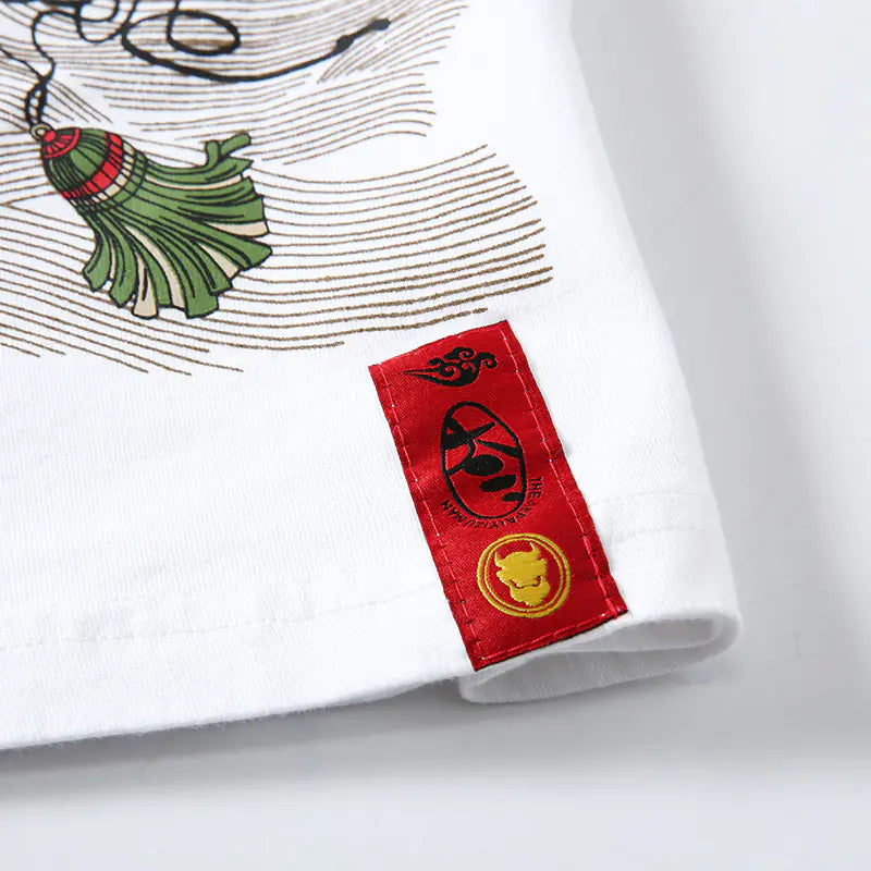 Men's Koi Fish Art Cotton Tee