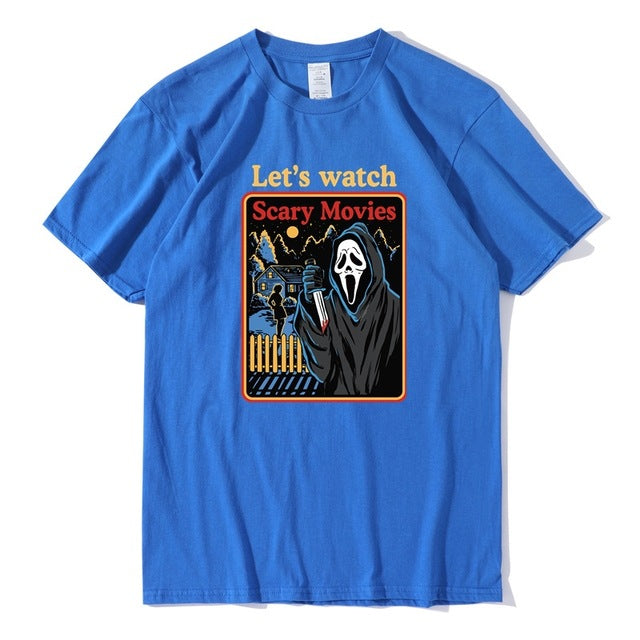 Retro Horror Film Cotton Tee