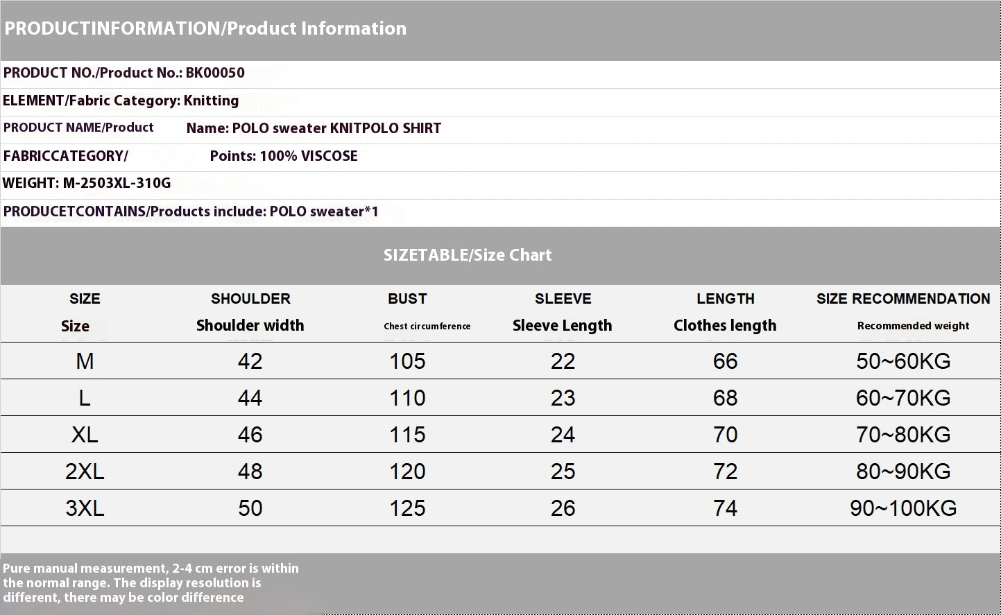 Men's Striped Summer Polo Cardigan - Lightweight Knit