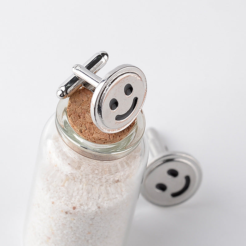 Smiley Cufflinks for Dress Shirts