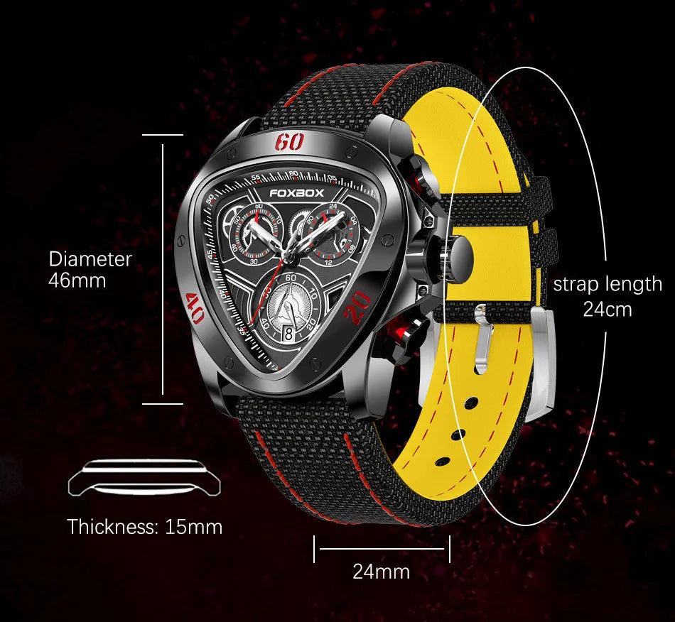 Serpentine Quartz Men's Watch