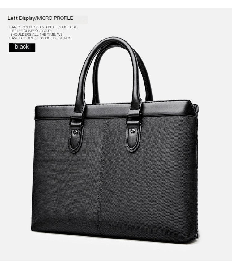 Oxford Cloth Executive Briefcase