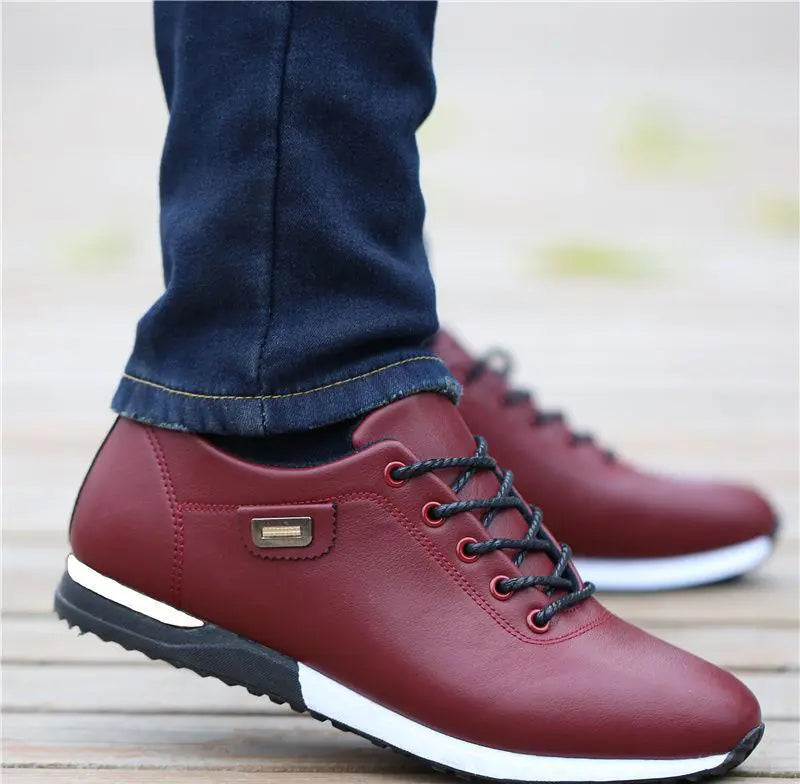 Men's Korean Style Leather Shoes