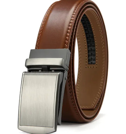Seamless Cowhide Leather Belt