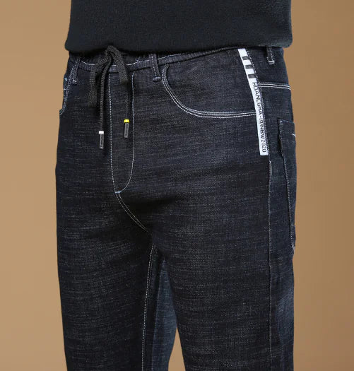 Relaxed Stretch Harem Jeans