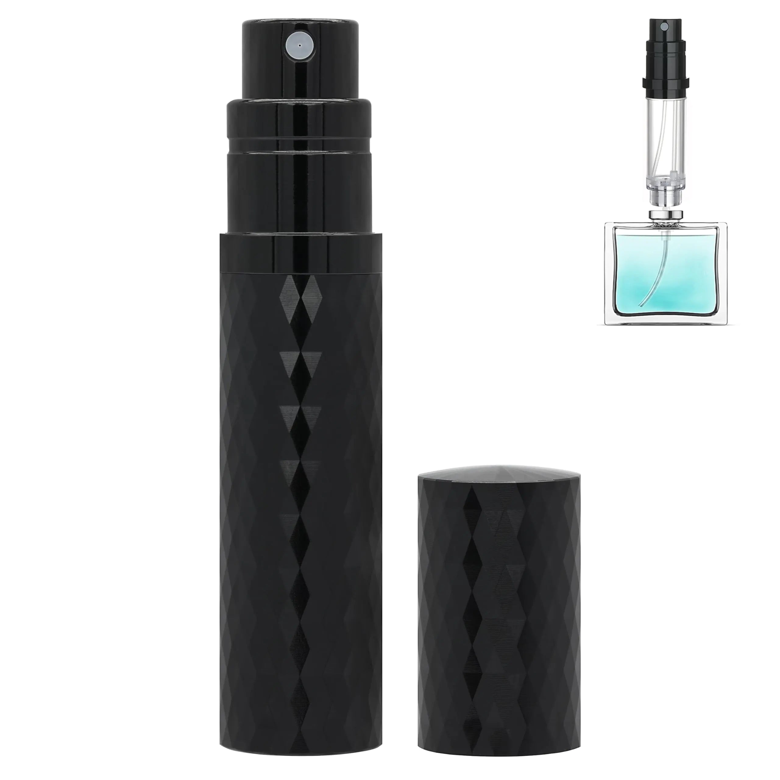 JetSet Fine Mist Perfume Atomizer - 5ml Refillable Travel Sprayer