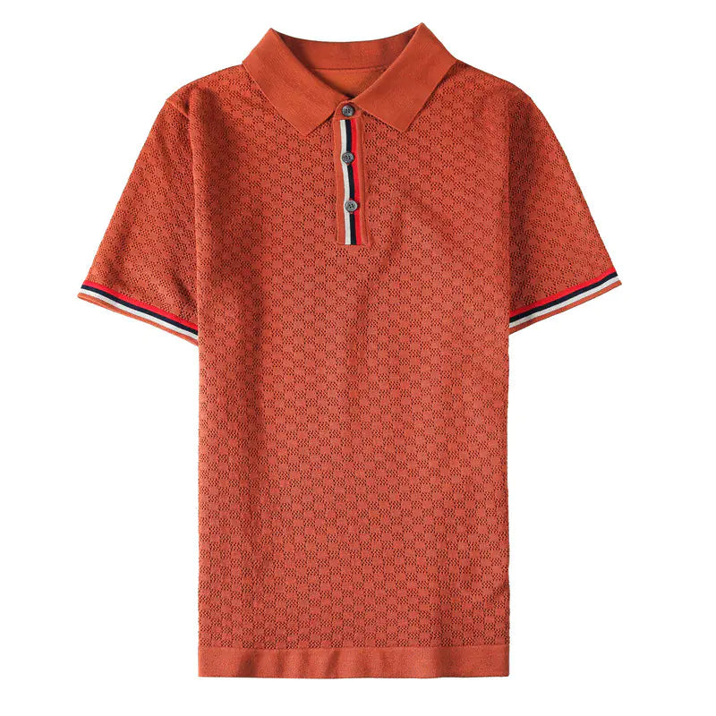 Men's Summer Silk Polo