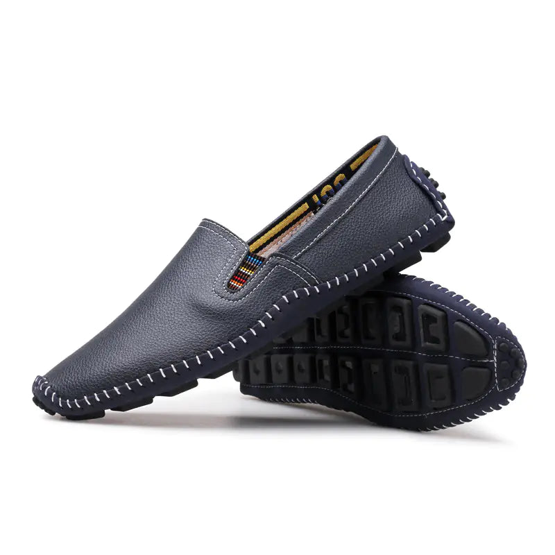 Premium Leather Loafers - Driving Edition