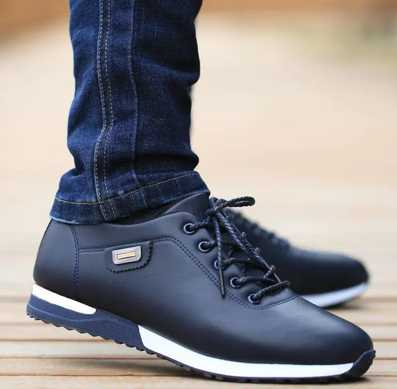 Men's Korean Style Leather Shoes