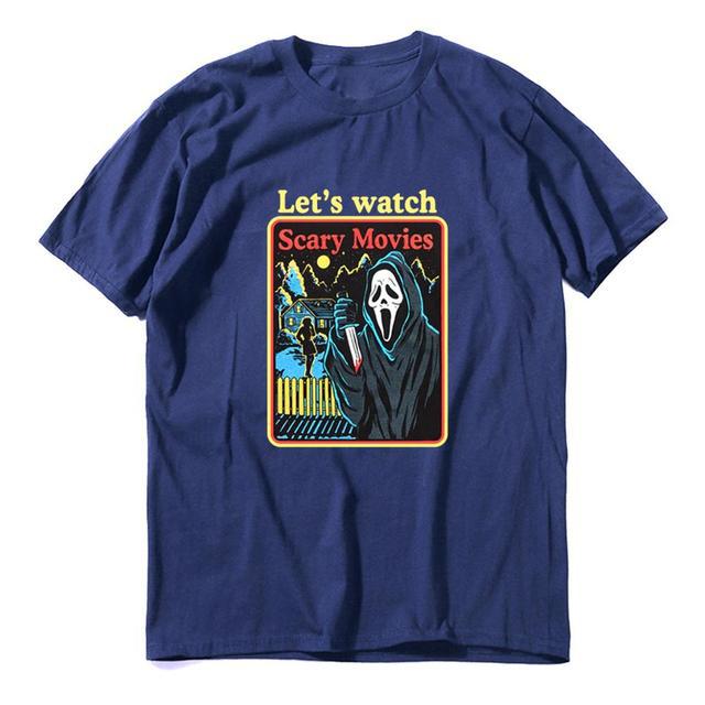 Retro Horror Film Cotton Tee