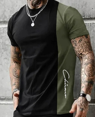 Minimalist Color Block Tees