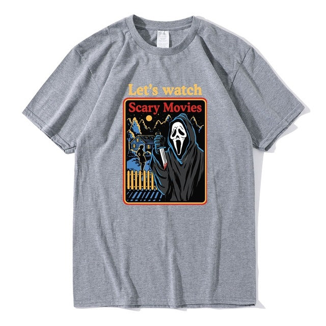 Retro Horror Film Cotton Tee