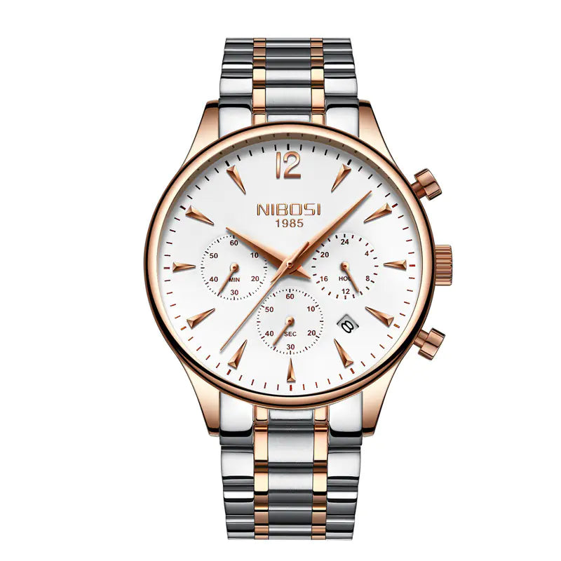 Sleek Waterproof Quartz Watch