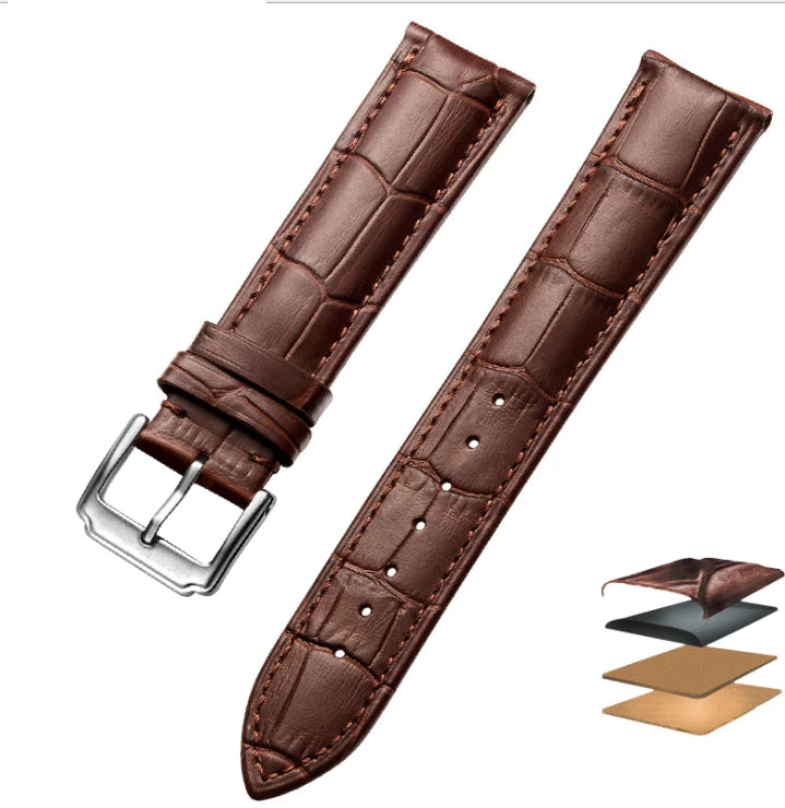 Premium Cowhide Leather Watch Band