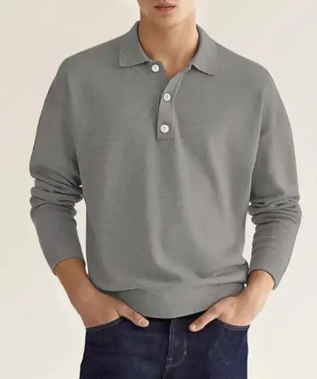 Men's V-Neck Spring Polo