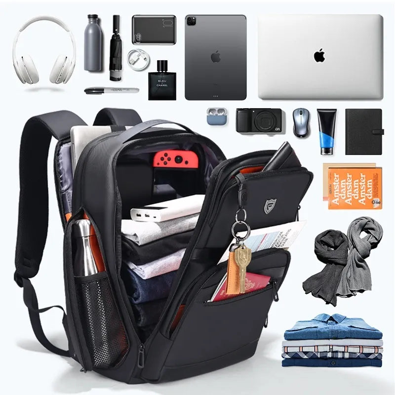 Modern Pro Expandable Laptop Backpack