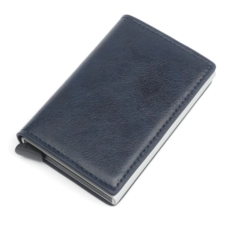 Sleek Card Wallet with Aluminium Protector
