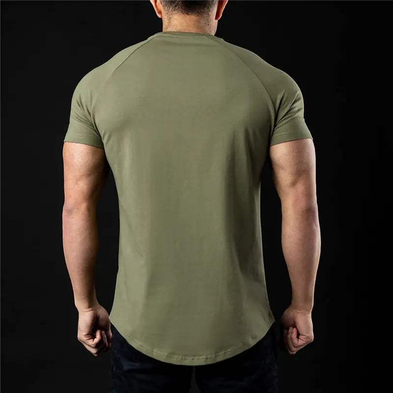 Men's Essential Fitness Tee in Solid Colors