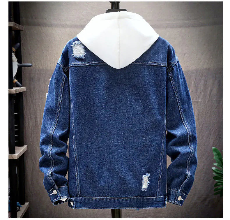 Ripped Denim Jacket