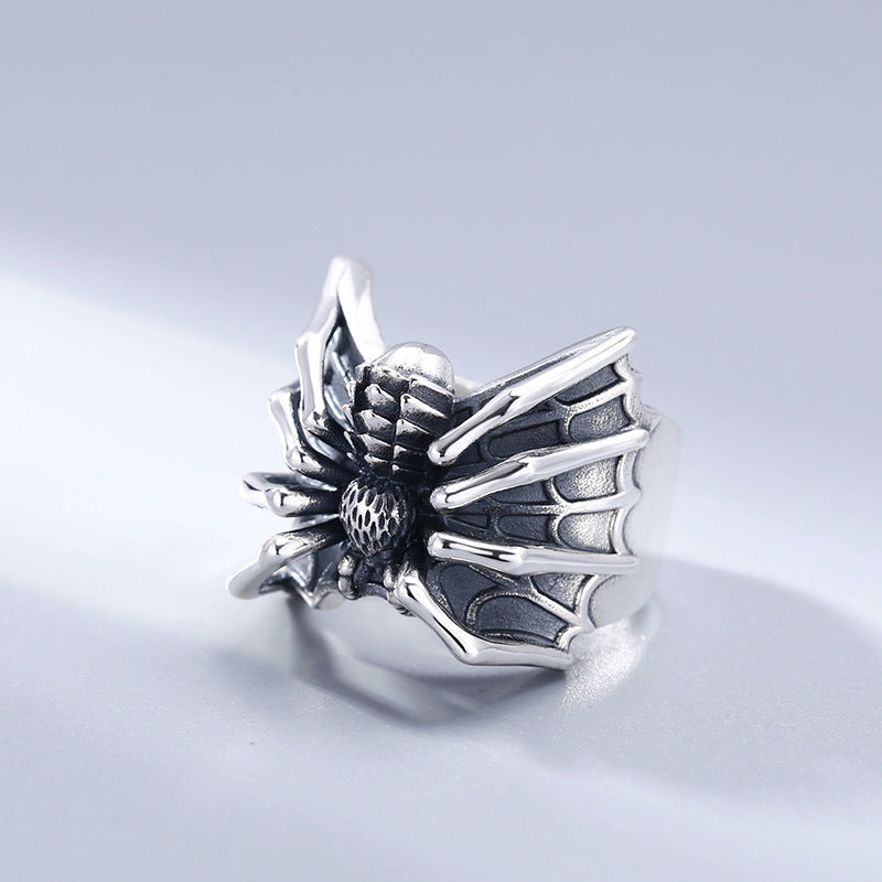 Sterling Silver Arachnid Ring