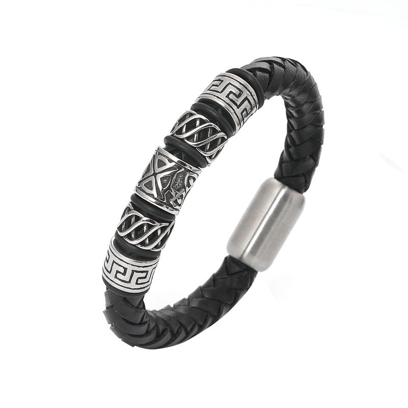 Woven Leather Bracelet