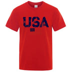 Retro Stars & Stripes Cotton Tee