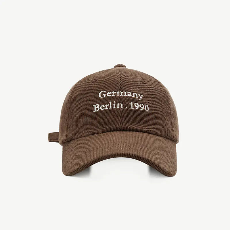 Unisex Corduroy Cap