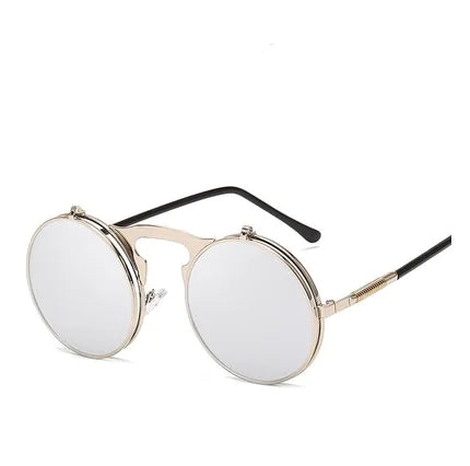 Flip-Up Retro Sunglasses