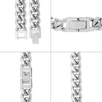 Titanium Steel Hip-hop Cuban Bracelet