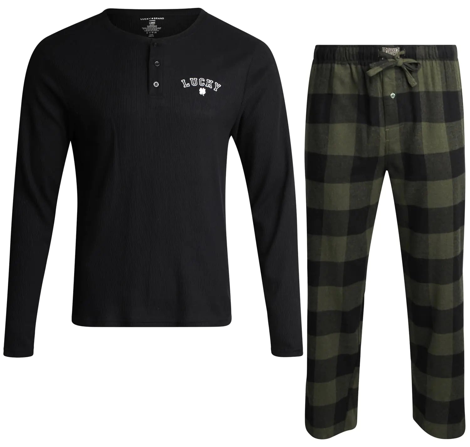 Lucky Brand Men's 2-Piece Pajama Set
