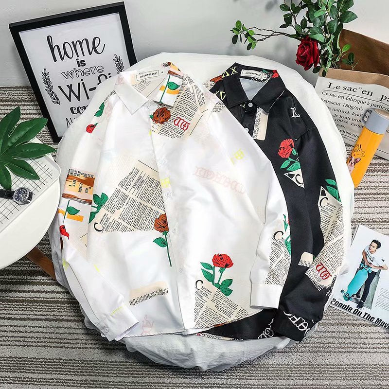 Korean Style Men's Casual Long-Sleeve