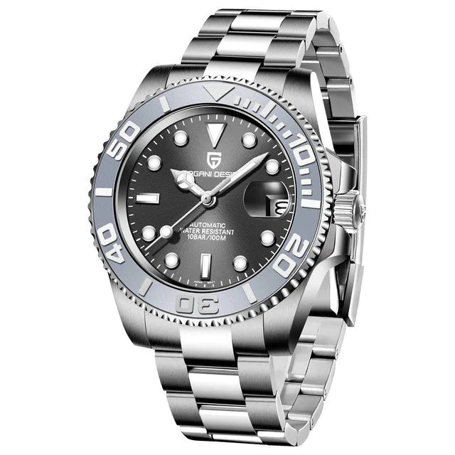 Luxe Men's Luminous Mechanical Watch