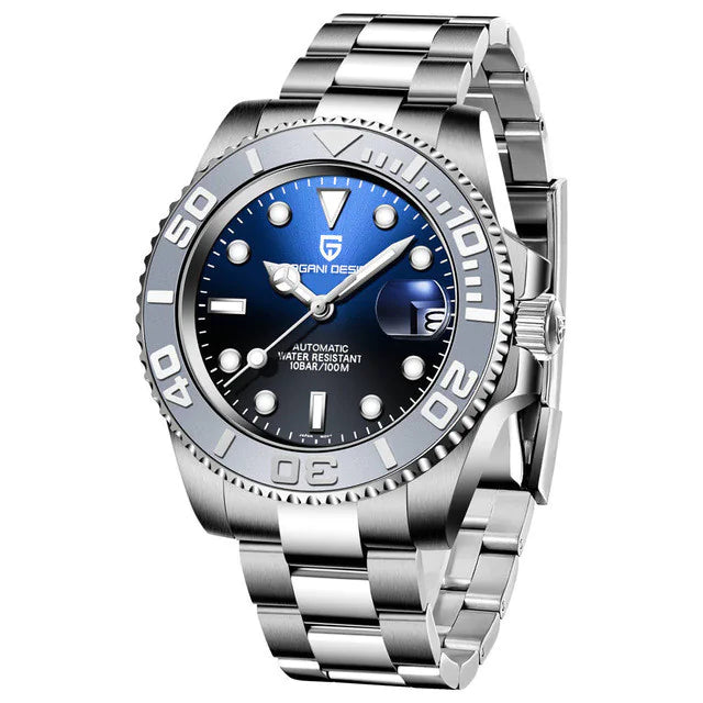 Luxe Men's Luminous Mechanical Watch