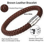 Handwoven Leather Bracelets