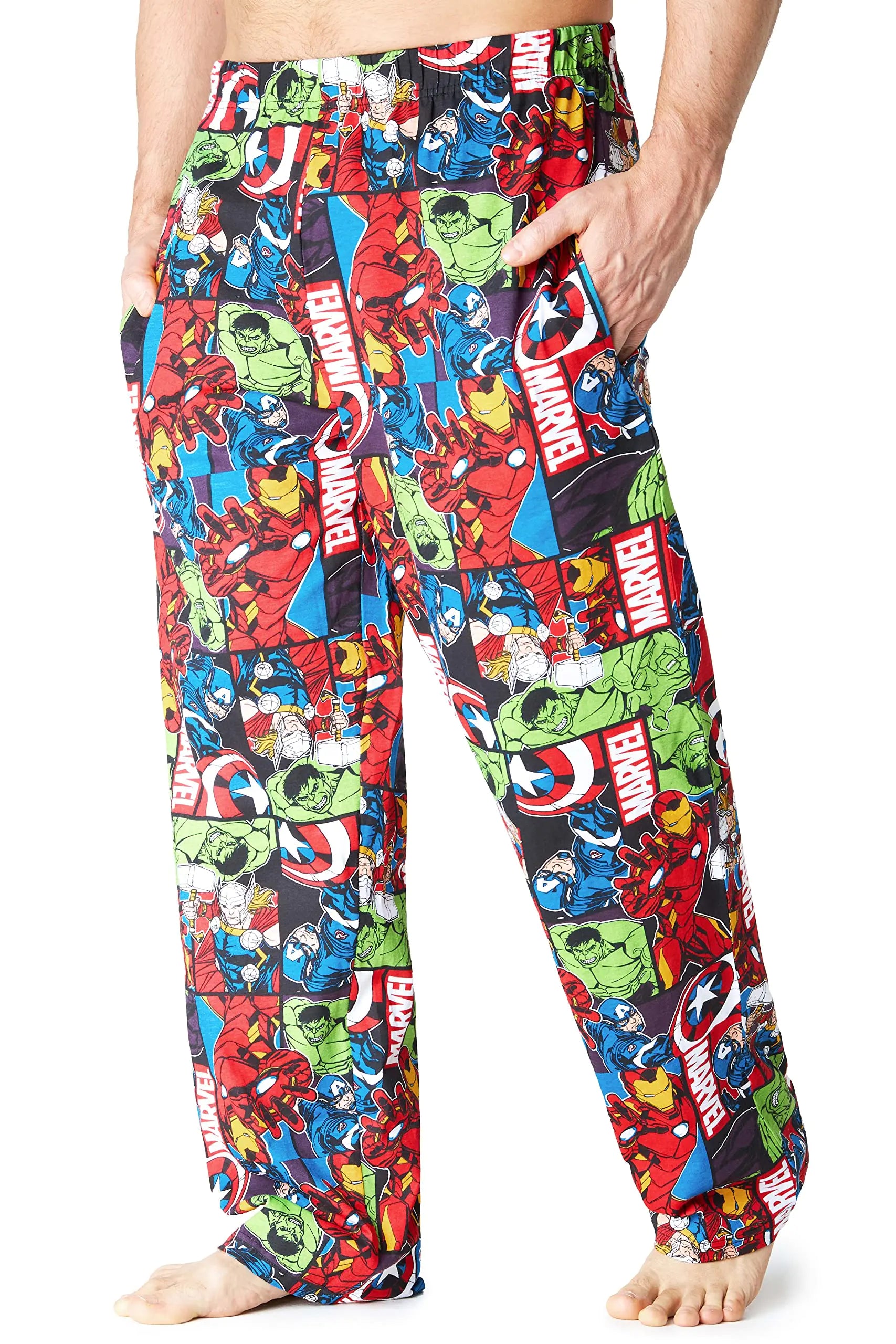 Marvel Avengers Lounge Pajamas - Comfy Men's Sleepwear