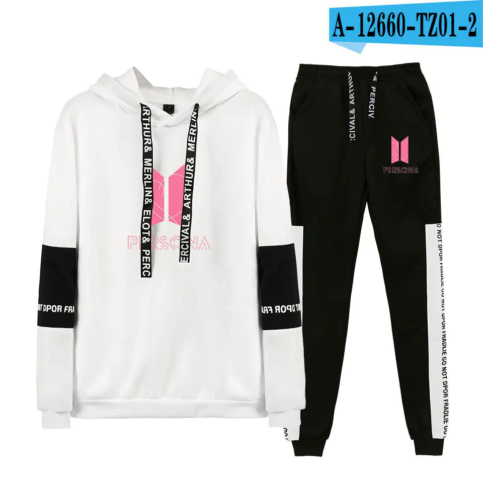 BTS Hoodie & Pants Set