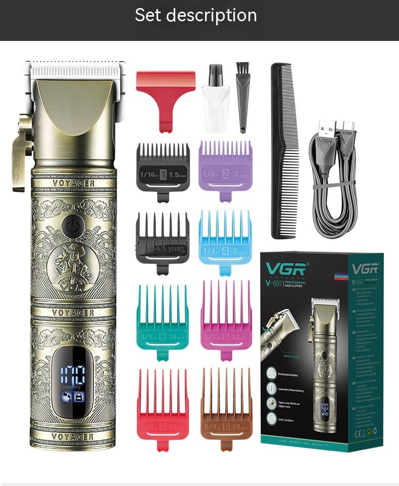 Modern Retro Men's Hair Clipper
