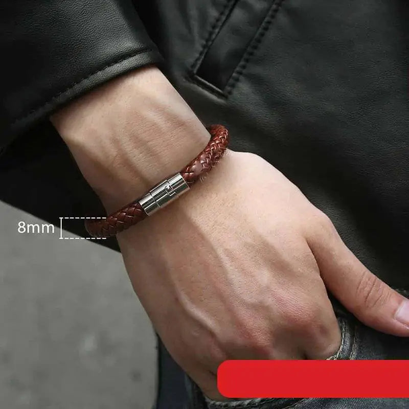 Handwoven Leather Bracelets