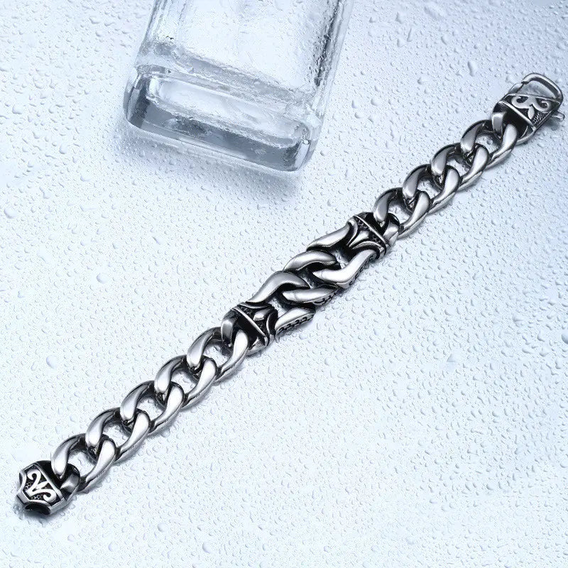 Titanium Norse Bracelet