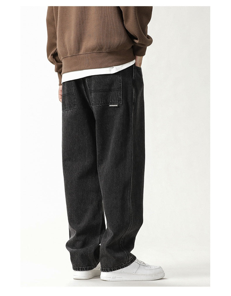 Stylish Loose Plus Size Jeans for Men