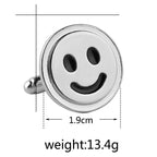 Smiley Cufflinks for Dress Shirts