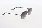 Hawk Geometric Metal Sunglasses