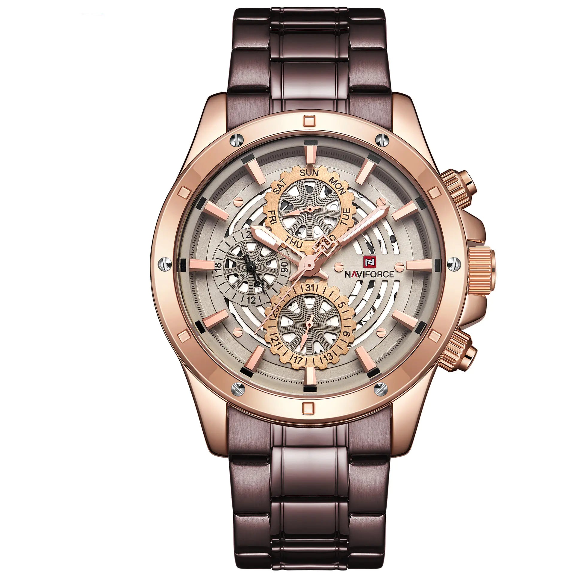 NAVIFORCE 9149 Elegance Quartz Multifunction Watch