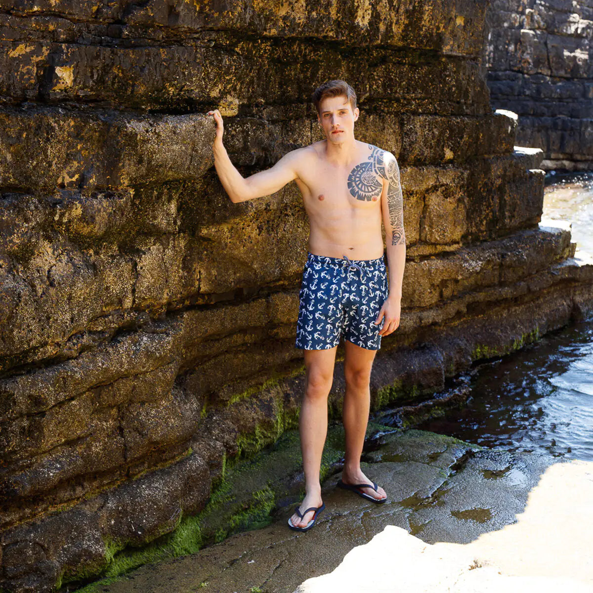 Anemoss Nautical Men's Swim Shorts