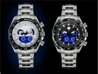 Glowing LED Gentleman's Watch