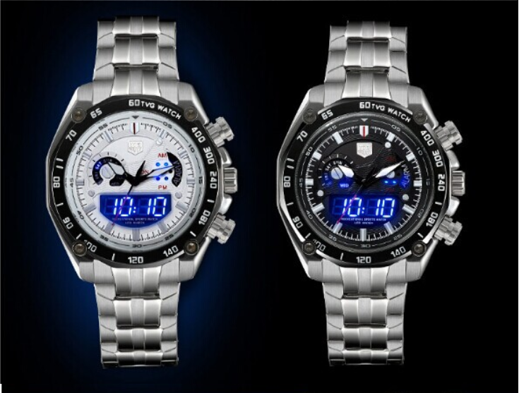 Glowing LED Gentleman's Watch