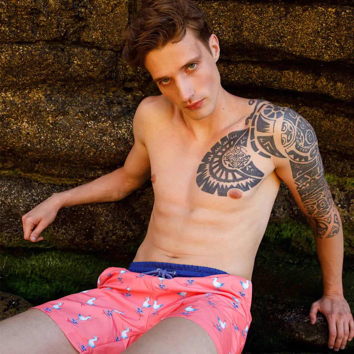 Anemoss Coastal Breeze Men's Swim Shorts