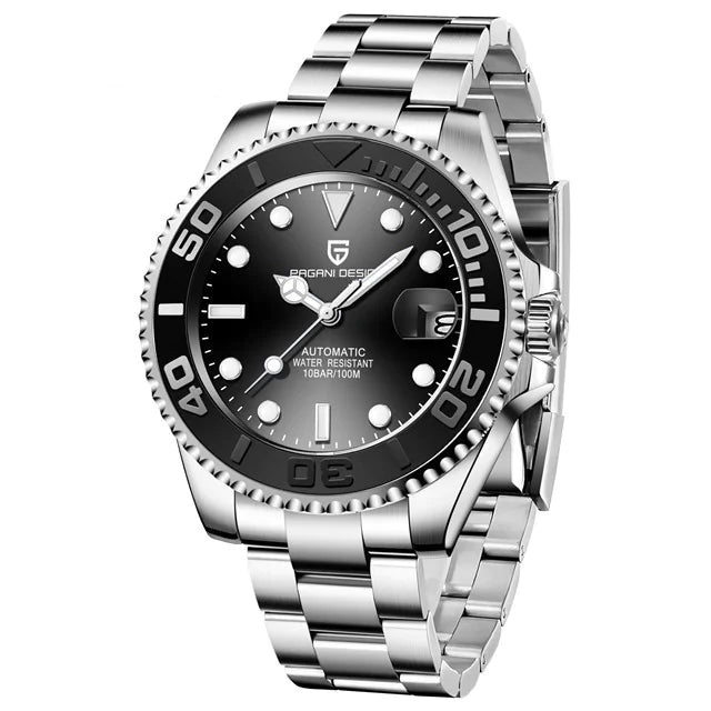 Luxe Men's Luminous Mechanical Watch