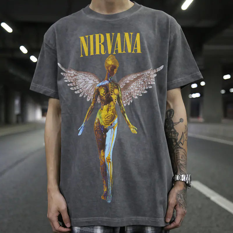 Vintage Angel Graphic Tee